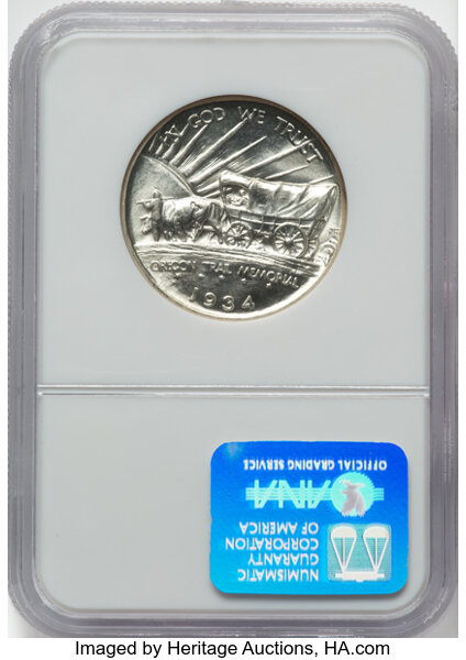 1934-D 50c Oregon Trail AU50 thumbnail 22