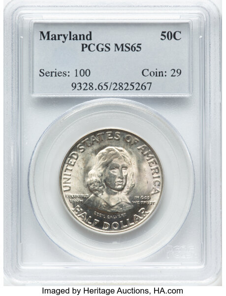 1934 50c Maryland MS thumbnail 4