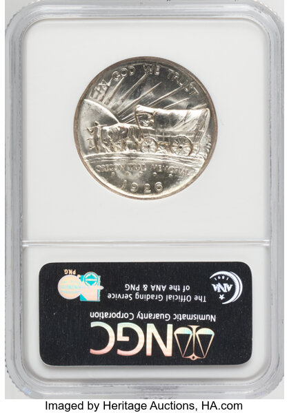 1926 50c Oregon Trail MS66 thumbnail 2
