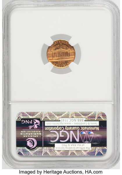 1917 G$1 McKinley Memorial MS65 thumbnail 2