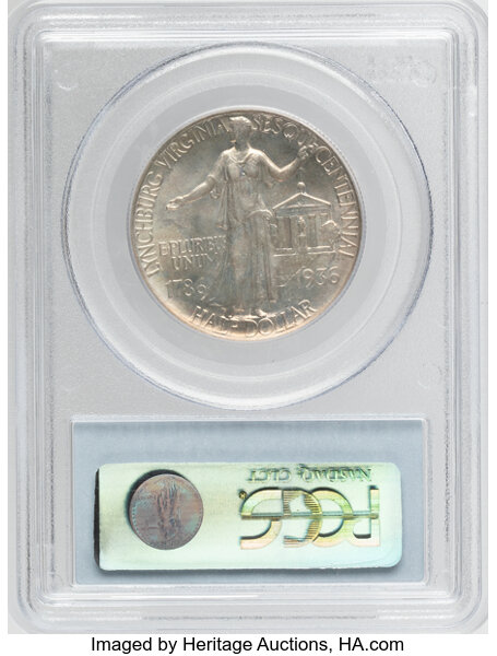 1936 50c Lynchburg MS66 thumbnail 4