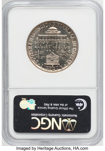 Booker T. Washington Memorial 50c [Type] MS66 thumbnail 8