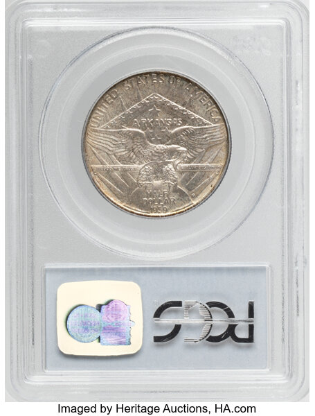 1939-D 50c Arkansas MS65 thumbnail 2