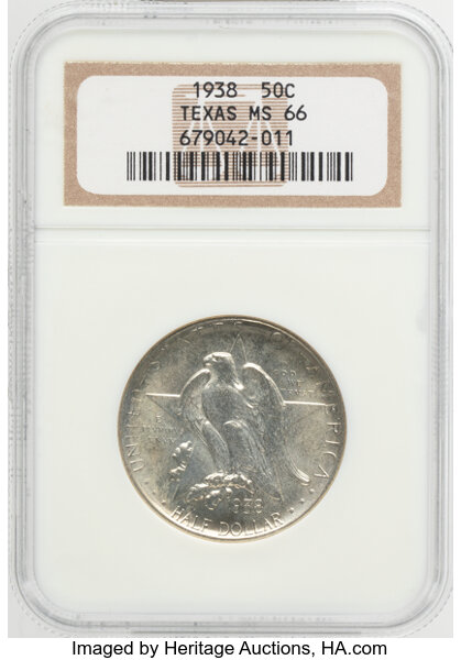 1938 50c Texas MS thumbnail 3