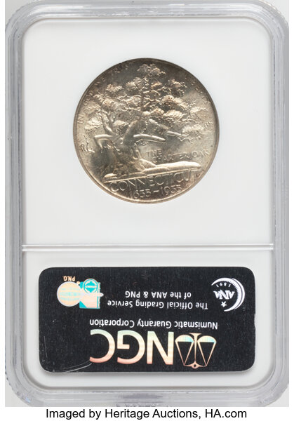 1935 50c Connecticut MS66 thumbnail 2