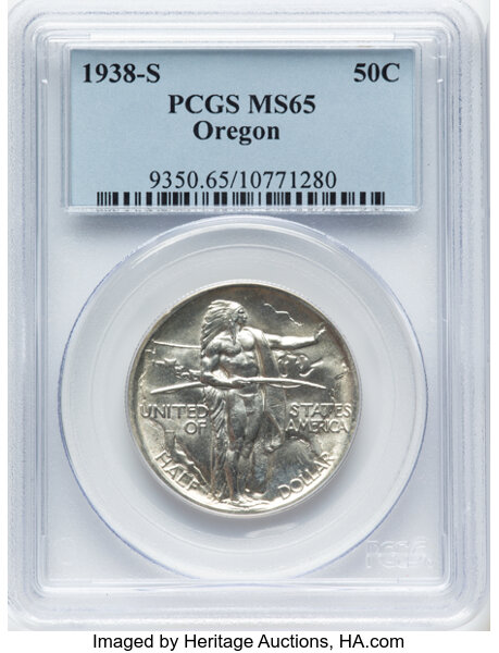 1938-S 50c Oregon Trail MS thumbnail 7