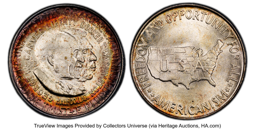 1952 50c Washington-Carver MS thumbnail 3