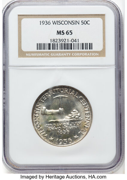 1936 50c Wisconsin MS thumbnail 15