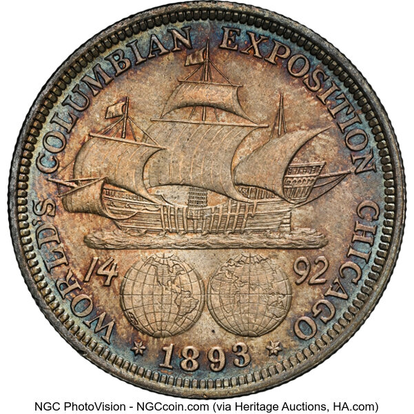 1893 50c Columbian Exposition MS68 thumbnail 10