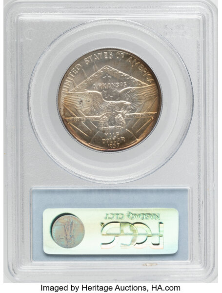 1937 50c Arkansas MS65 thumbnail 4