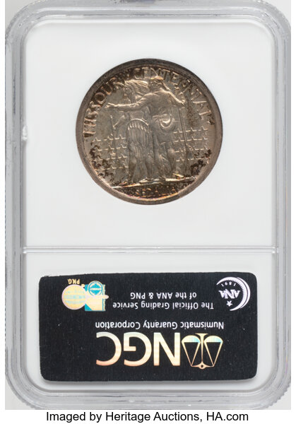 1921 50c Missouri AU53 thumbnail 20
