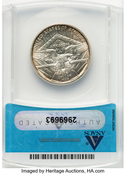 1935 50c Arkansas MS65 thumbnail 4