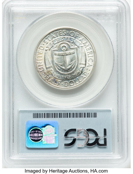 1936 50c Rhode Island AU58 thumbnail 22