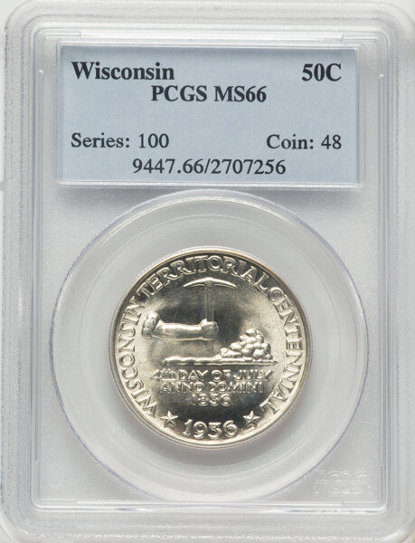 1936 50c Wisconsin MS thumbnail 7
