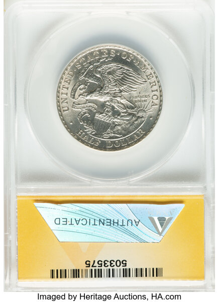 1918 50c Lincoln - Illinois MS64 thumbnail 2