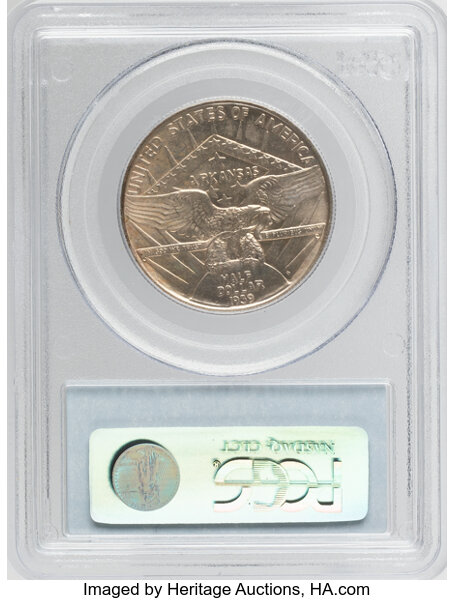 1939-S 50c Arkansas MS65 thumbnail 2