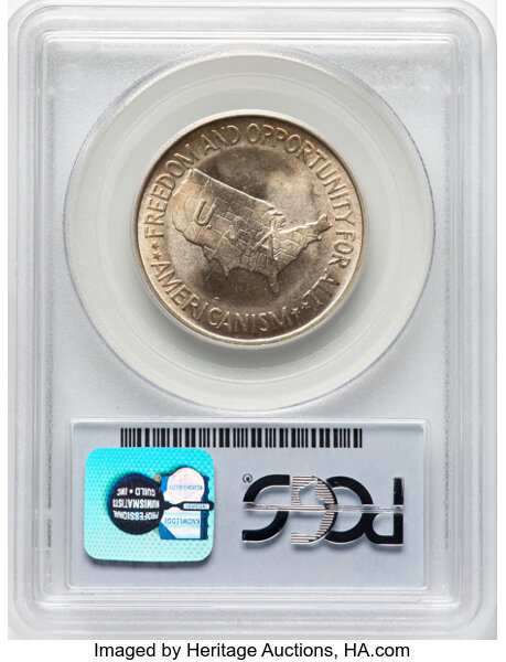 1951-S 50c Washington-Carver MS62 thumbnail 14