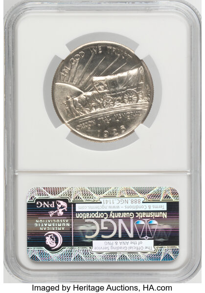1926 50c Oregon Trail MS65 thumbnail 2