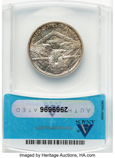 1935-S 50c Arkansas MS66 thumbnail 2