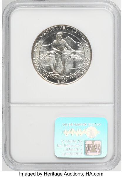 1925 50c Fort Vancouver MS65 thumbnail 2