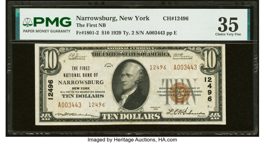 1929 $10  Type 2 (Fr. 1801-2) thumbnail 13