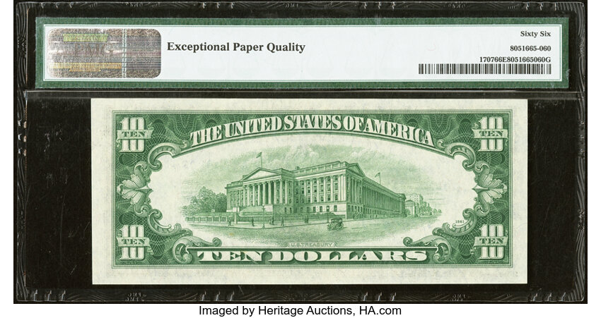 1953A $10  (Fr. 1707) thumbnail 4