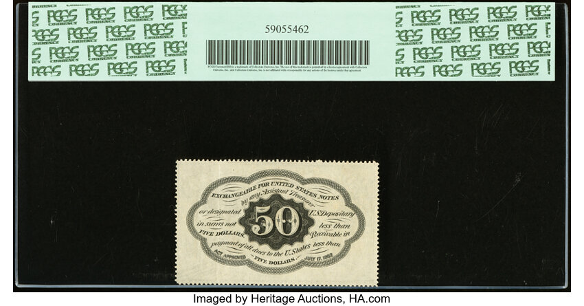  50c Five Stamps Obverse (Fr. 1311) thumbnail 4