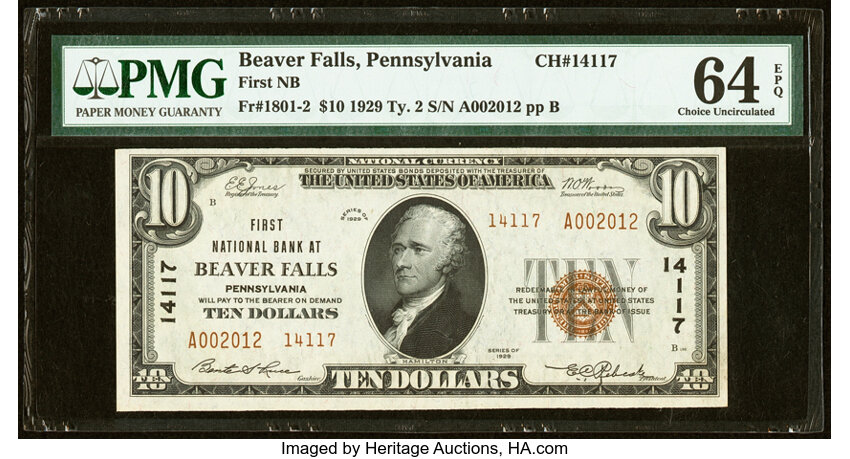 1929 $10  Type 2 (Fr. 1801-2) thumbnail 12