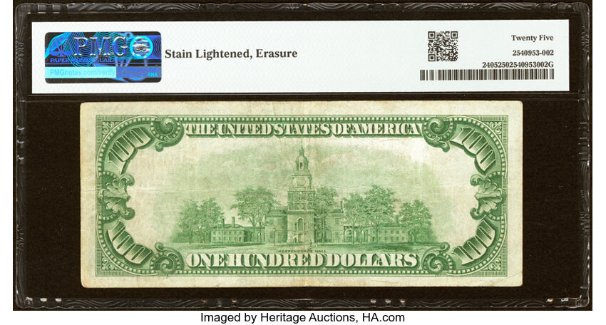 1928 $100  (Fr. 2405) thumbnail 20