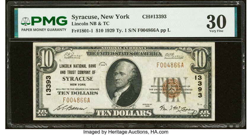 1929 $10  Type 1 (Fr. 1801-1) thumbnail 12