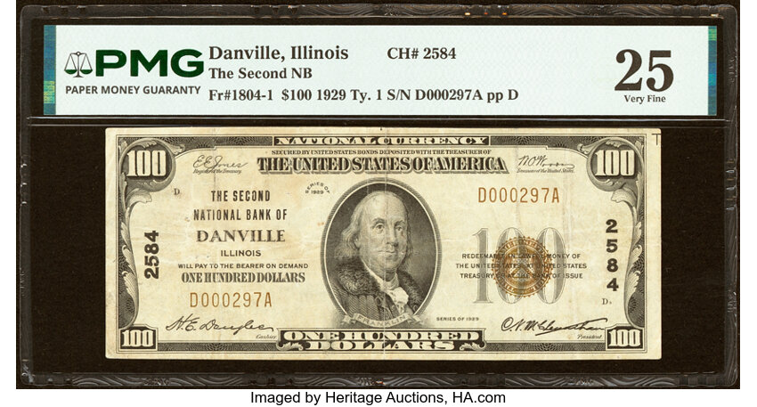 1929 $100  Type 1 (Fr. 1804-1) thumbnail 9