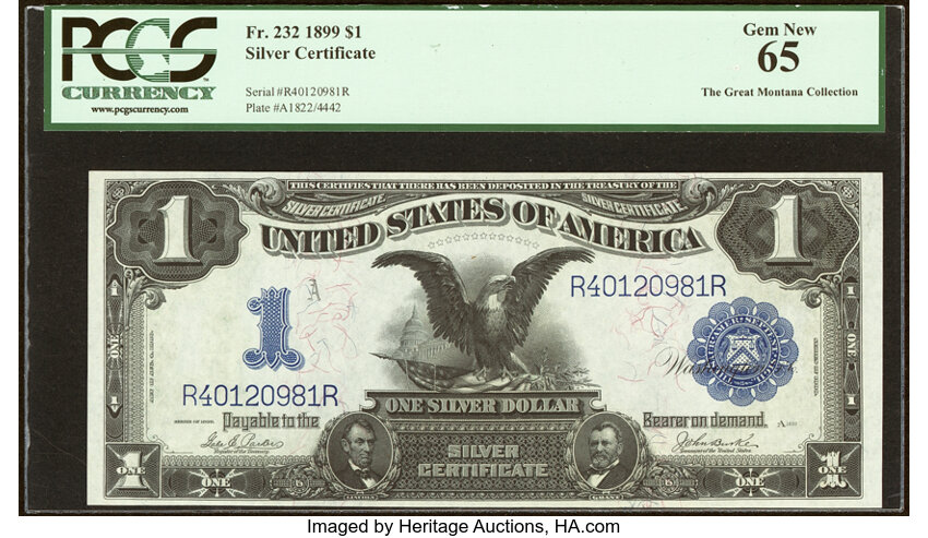 1899 $1  (Fr. 232) thumbnail 2