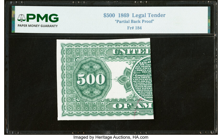 1869 $500  (Fr. 184) thumbnail 2