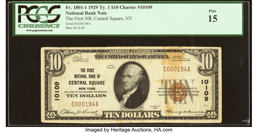 1929 $10  Type 1 (Fr. 1801-1) thumbnail 18