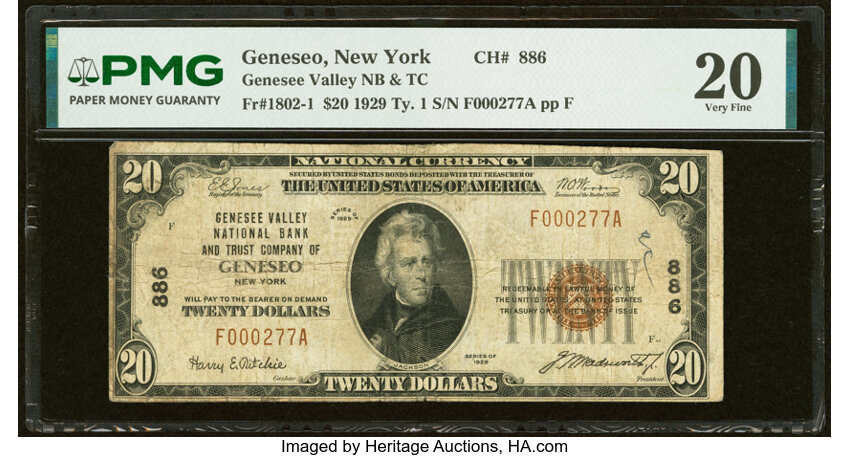 1929 $20  Type 1 (Fr. 1802-1) thumbnail 19