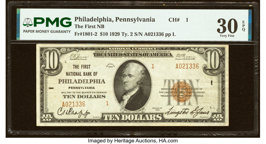 1929 $10  Type 2 (Fr. 1801-2) thumbnail 18