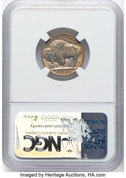 1931-S 5c MS66 CAC thumbnail 4