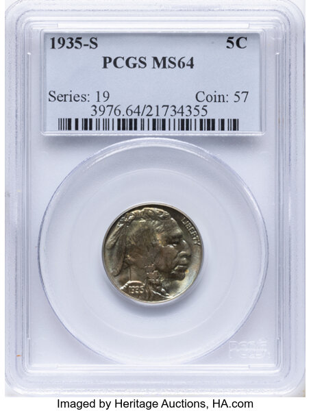 1935-S 5c MS thumbnail 6