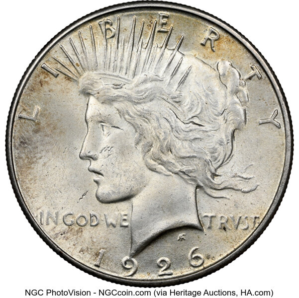 1926-S $1  Clashed E, VAM-1AF1 MS thumbnail 7