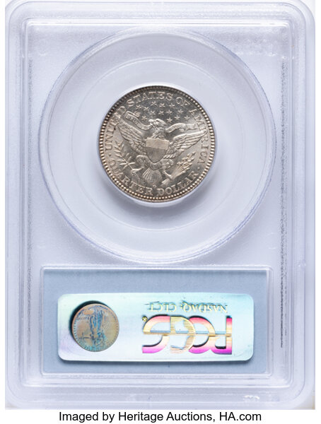 1908-D 25c MS66 CAC thumbnail 2