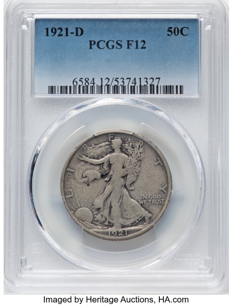 1921-D 50c MS thumbnail 7