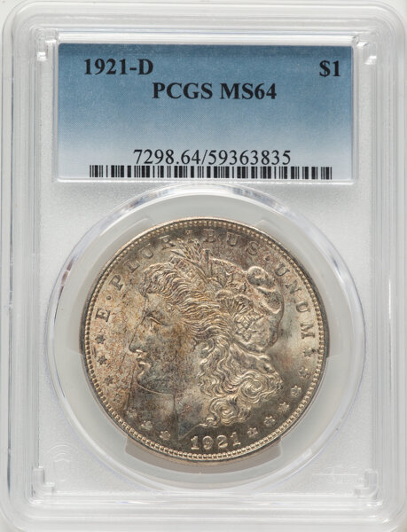 1921-D $1  MS thumbnail 10