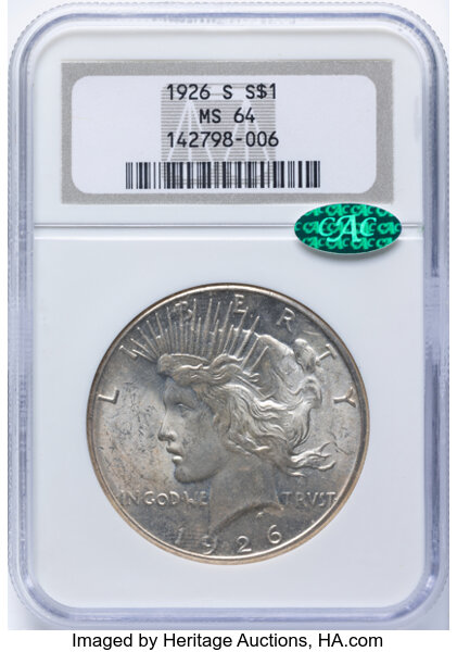 1926-S $1  Clashed E, VAM-1AF1 MS thumbnail 8