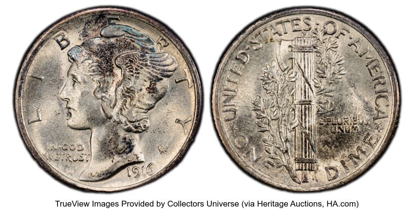 1916 10c Mercury MS FB thumbnail 6
