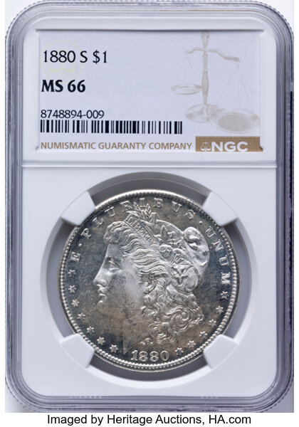 1880-S $1  Doubled Date, VAM-63  MS thumbnail 19