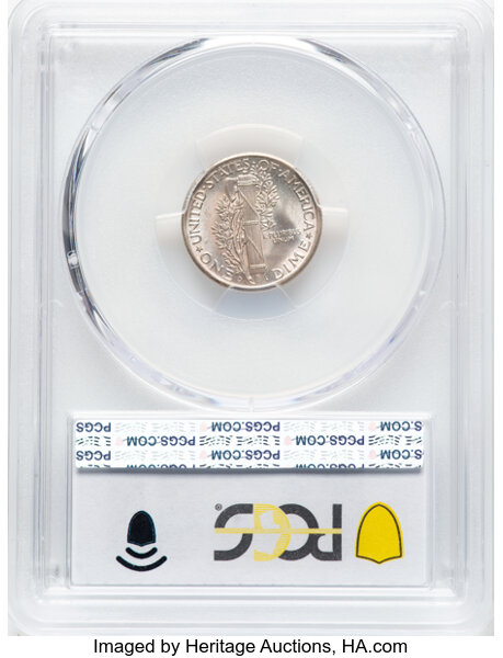 1939-D 10c MS FB MS66 FB thumbnail 2