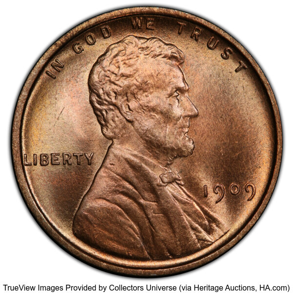 1909 1c Lincoln MS RD thumbnail 3