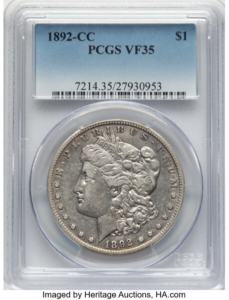 1892-CC $1  Doubled 189, VAM-13 MS thumbnail 6