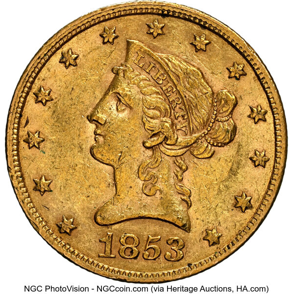 1853 $10  MS thumbnail 3