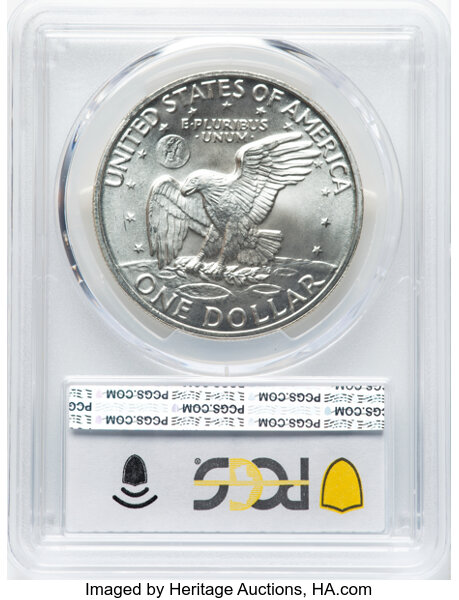 1972-S $1  Silver MS68 thumbnail 4